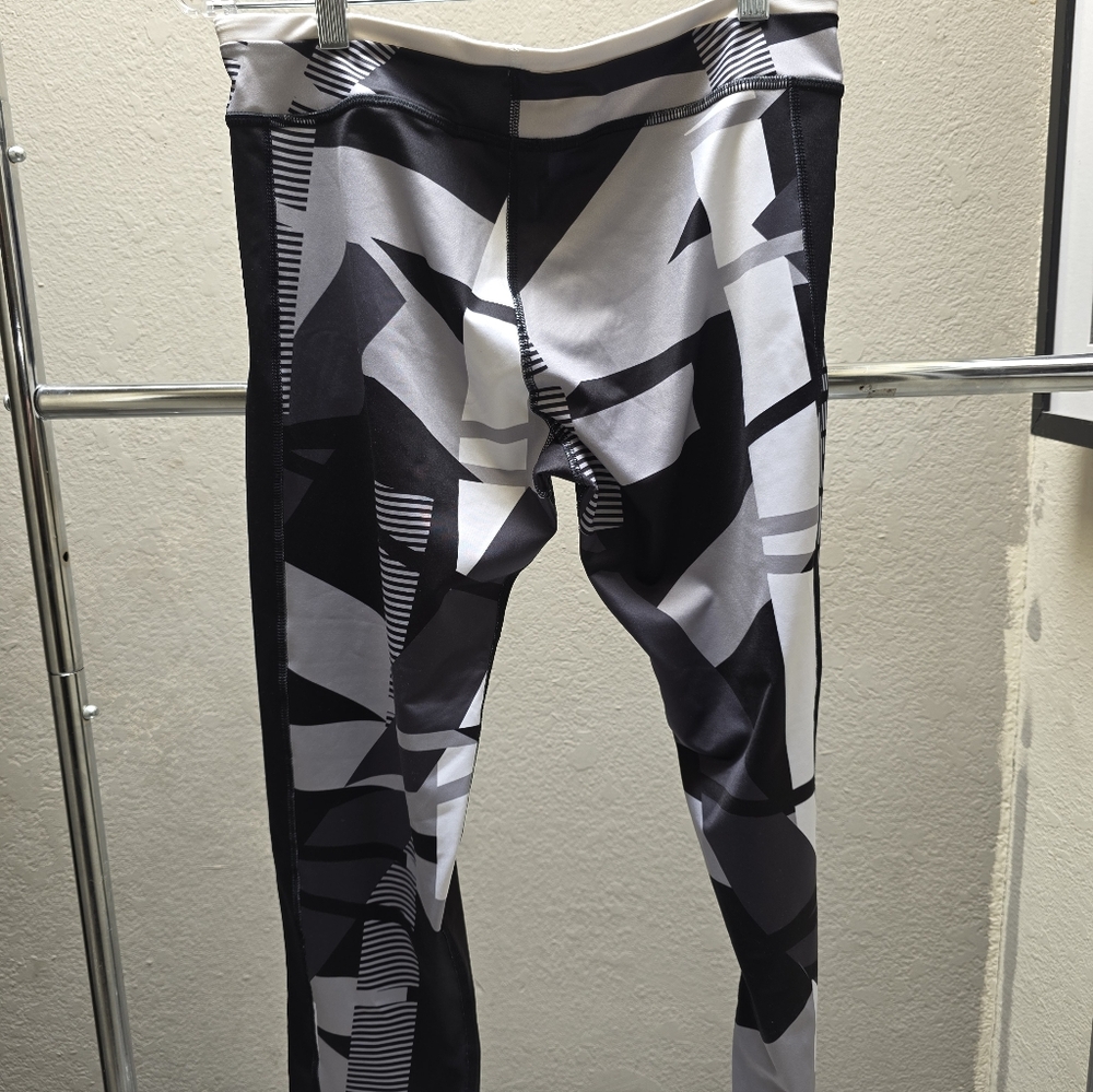 Under Armour Black and Gray Performance Top